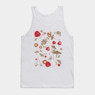 Mushroom Pattern Tank Top